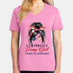 Women's Core Cotton V Neck Tee Thumbnail