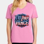 Women's Core Cotton V Neck Tee Thumbnail