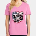 Women's Core Cotton V Neck Tee Thumbnail