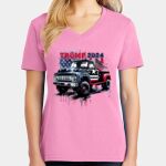 Women's Core Cotton V Neck Tee Thumbnail