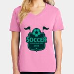 Women's Core Cotton V Neck Tee Thumbnail