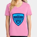 Women's Core Cotton V Neck Tee Thumbnail