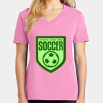 Women's Core Cotton V Neck Tee Thumbnail