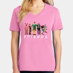 Women's Core Cotton V Neck Tee Thumbnail