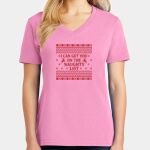 Women's Core Cotton V Neck Tee Thumbnail