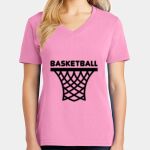 Women's Core Cotton V Neck Tee Thumbnail