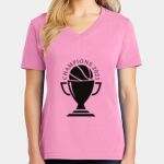 Women's Core Cotton V Neck Tee Thumbnail