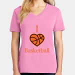 Women's Core Cotton V Neck Tee Thumbnail