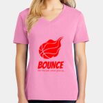 Women's Core Cotton V Neck Tee Thumbnail