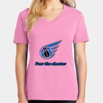 Women's Core Cotton V Neck Tee Thumbnail