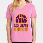 Women's Core Cotton V Neck Tee Thumbnail