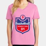 Women's Core Cotton V Neck Tee Thumbnail