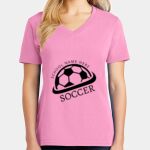 Women's Core Cotton V Neck Tee Thumbnail
