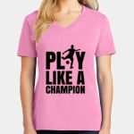 Women's Core Cotton V Neck Tee Thumbnail