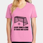 Women's Core Cotton V Neck Tee Thumbnail