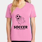 Women's Core Cotton V Neck Tee Thumbnail