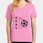 Women's Core Cotton V Neck Tee Thumbnail