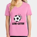Women's Core Cotton V Neck Tee Thumbnail