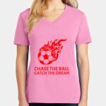Women's Core Cotton V Neck Tee Thumbnail