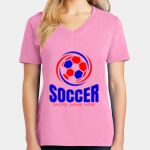Women's Core Cotton V Neck Tee Thumbnail
