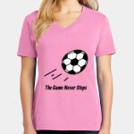 Women's Core Cotton V Neck Tee Thumbnail