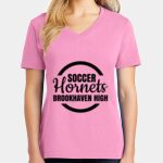 Women's Core Cotton V Neck Tee Thumbnail