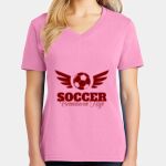 Women's Core Cotton V Neck Tee Thumbnail