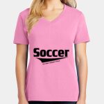 Women's Core Cotton V Neck Tee Thumbnail
