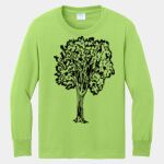 Youth Long Sleeve Core Cotton Tee Thumbnail
