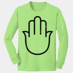 Youth Long Sleeve Core Cotton Tee Thumbnail