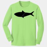 Youth Long Sleeve Core Cotton Tee Thumbnail