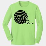 Youth Long Sleeve Core Cotton Tee Thumbnail