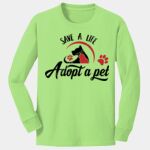 Youth Long Sleeve Core Cotton Tee Thumbnail