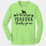 Youth Long Sleeve Core Cotton Tee Thumbnail