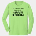 Youth Long Sleeve Core Cotton Tee Thumbnail