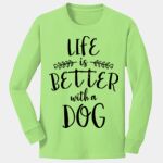 Youth Long Sleeve Core Cotton Tee Thumbnail