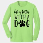 Youth Long Sleeve Core Cotton Tee Thumbnail