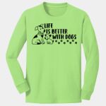 Youth Long Sleeve Core Cotton Tee Thumbnail