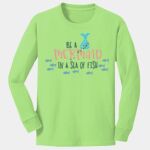 Youth Long Sleeve Core Cotton Tee Thumbnail