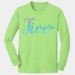 Youth Long Sleeve Core Cotton Tee Thumbnail