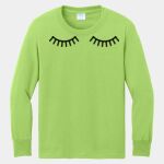 Youth Long Sleeve Core Cotton Tee Thumbnail