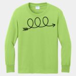 Youth Long Sleeve Core Cotton Tee Thumbnail