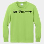 Youth Long Sleeve Core Cotton Tee Thumbnail