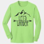 Youth Long Sleeve Core Cotton Tee Thumbnail