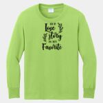 Youth Long Sleeve Core Cotton Tee Thumbnail