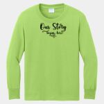 Youth Long Sleeve Core Cotton Tee Thumbnail