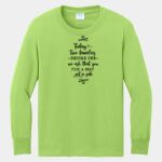 Youth Long Sleeve Core Cotton Tee Thumbnail