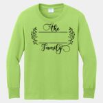 Youth Long Sleeve Core Cotton Tee Thumbnail