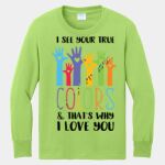 Youth Long Sleeve Core Cotton Tee Thumbnail