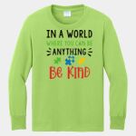 Youth Long Sleeve Core Cotton Tee Thumbnail